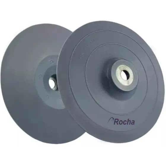Prato Rígido Suporte Para Lixa 180mm Sem Velcro 7 Polegadas