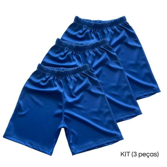 Kit 3 Bermudas Menino Infantil