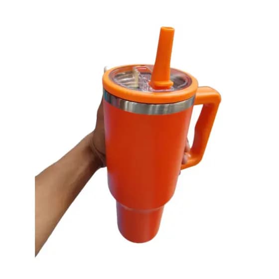 Copo caneca de 1200ML com canudo de bico abre e fecha