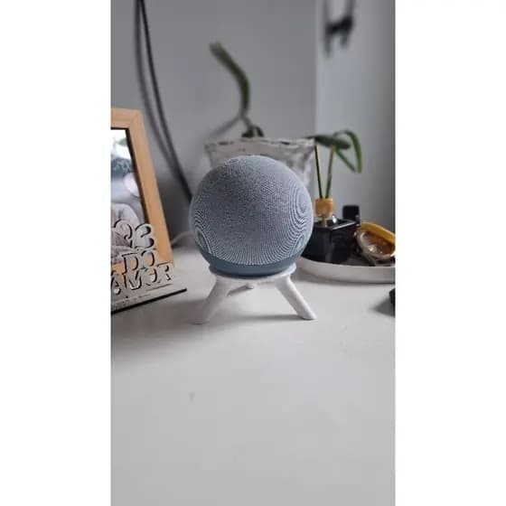 Suporte para alexa echo dot 4 e 5 com 3 pés