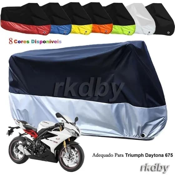 Adequado Para Triumph Daytona 675 Capa de Moto Motocicletas Especial Carro Protetora Solar À Prova D'água