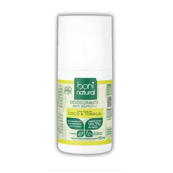 Desodorantes Roll-on Coco E Toranja 55ml - Boni Natural