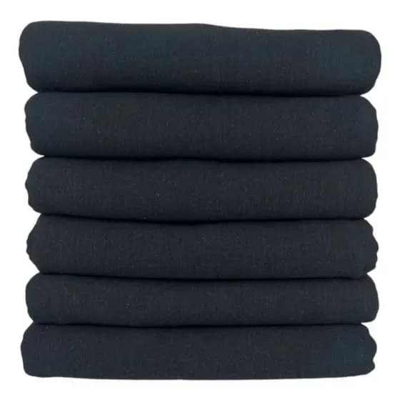10 PANOS PRETO de Prato Pé De Galinha Decoração