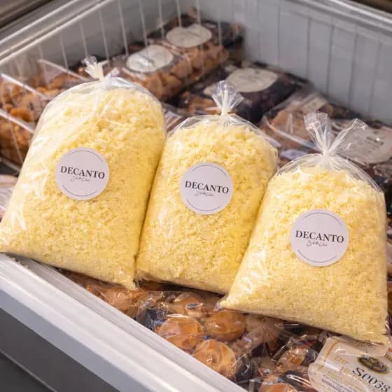 Queijo Tipo Parmesão Ralado Decanto Suaçui - Rala Fina, Media ou Grossa 500g