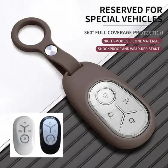 Capa de Silicone DTH para Chave de Carro Proton e.MAS 5 Geely EX2