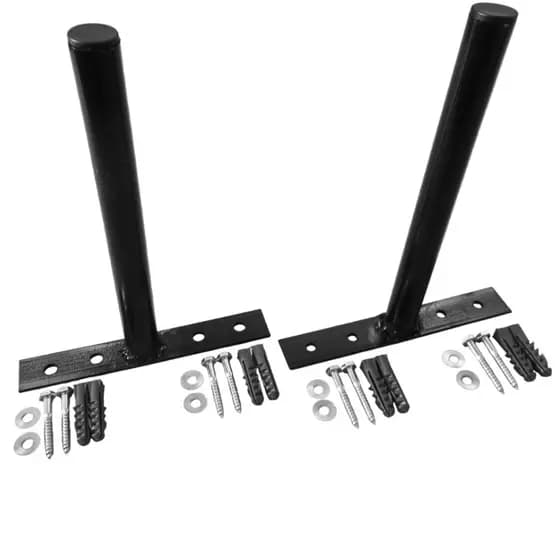 KIT 2 SUPORTE DE ANILHA P/ PARAFUSAR NA PAREDE