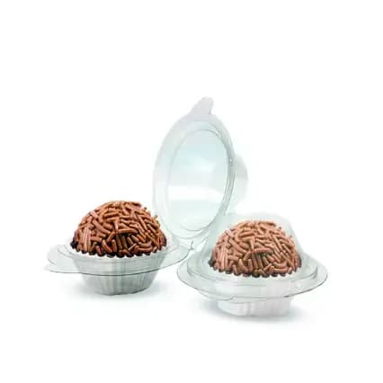 Embalagem Para Brigadeiro Gourmet - Individual - com 100 unidades - BLISTER