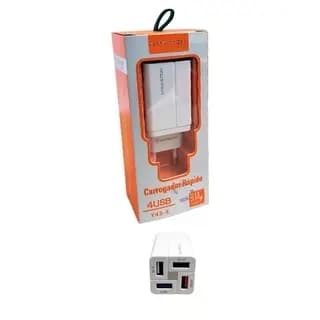 Fonte Carregador Turbo 4 portas USB Hmaston Pro 9.1A Carregamento rápido Y43-4