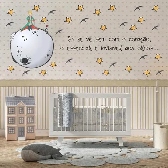 Toque Mágico com O Pequeno Príncipe 🌟 | Adesivos para Quartos Criativos e Sonhadores