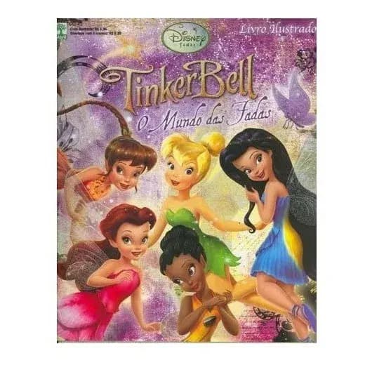 Álbum de Figurinhas Tinker Bell - O Mundo das Fadas - Vazio