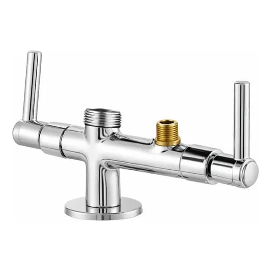 Corpo Base Bancada, Torneira De Filtro Cromada, Corpo Para Torneira De Cozinha Filtro De Mesa, Bancada