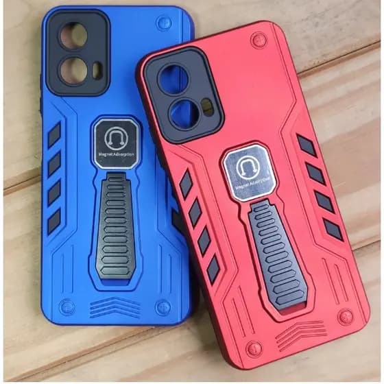 Capa Capinha Case Armadura + Pelicula vidro 3D Motorola Moto G05 G14 G15 G17 G34 G35 G54 G75 G84