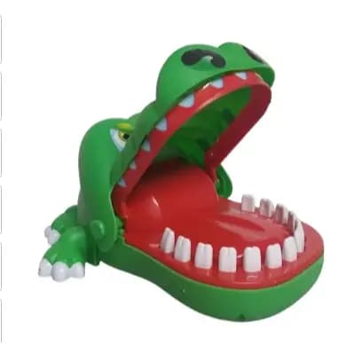 Jacaré Brinquedo Jogo Desafio Croc Croc Morde Dedos