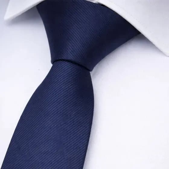 Gravata Azul Marinho Riscada Padrinho Casamento Noivos Adulto Social Sem Nó Moda Masculina