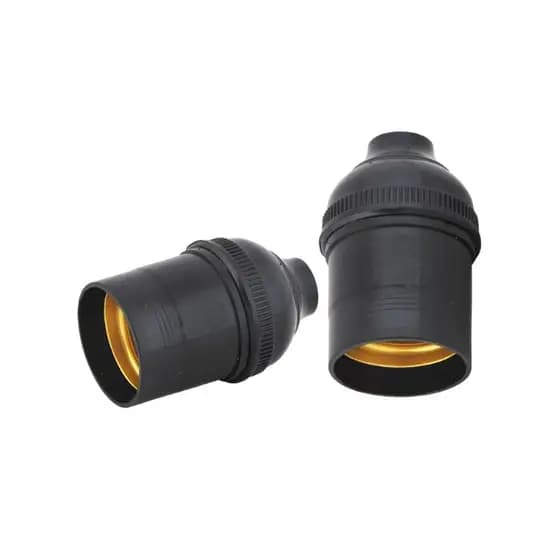Soquete Receptáculo Nylon Para Lâmpada E27 250v Sem Chave