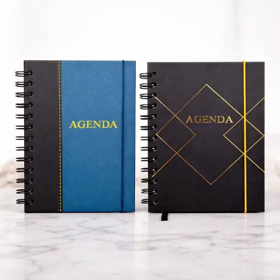 Agenda permanente Executiva Tamanho A5 Elegante e Sofisticada