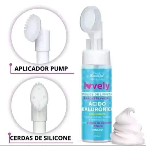 Sabonete Facial Vegano Mousse de Limpeza