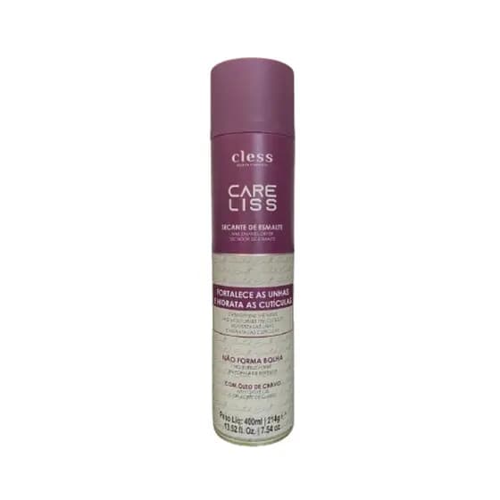 Spray Secante de Unhas - Cless Care Liss Spray 400ml