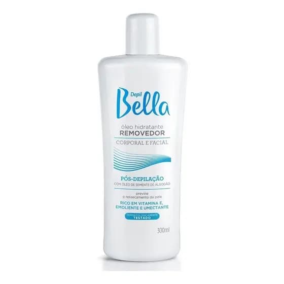 Depil Bella Óleo Hidratante Removedor Com Óleo De Algodão Pós Depilação 300 Ml