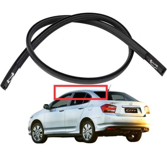 Borracha Teto Honda City 2010 2011 2012 2013 2014 Friso Vedação Guarnição Proteção Lateral