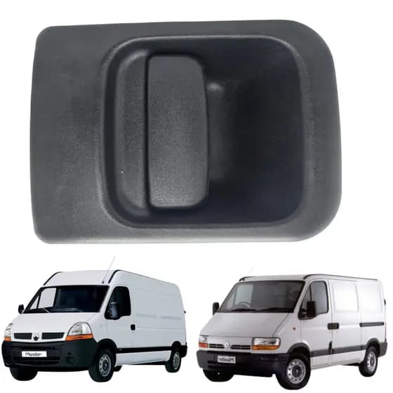 Maçaneta Porta Traseira Renault Master 2002 - 2012 Abridor Puxador Gatilho de trás Van