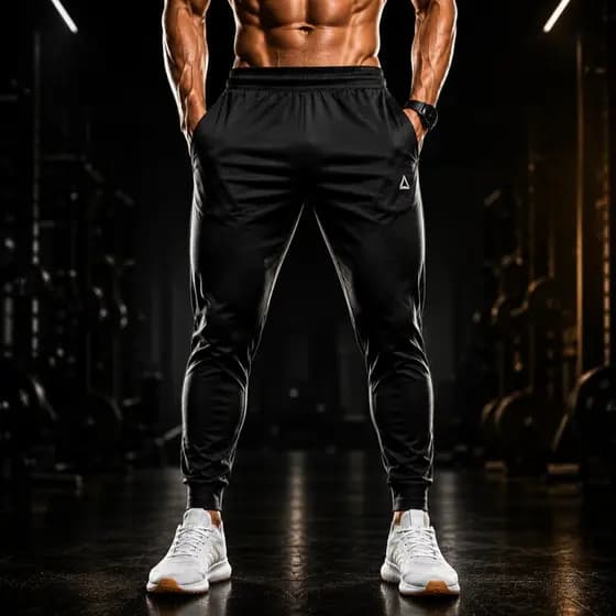 Calça Estilo Jogger Helanca Plus Size Esportiva P ao G4 Masculina Casual Treino