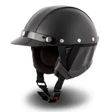 Capacete de moto Custom coquinho aberto para bicicleta elétrica scooter Pro Tork masculino feminino