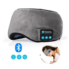 Tapa Olho Máscara Dormir Com Música Fone De Ouvido Sem Fio Bluetooth Yoga Confortável