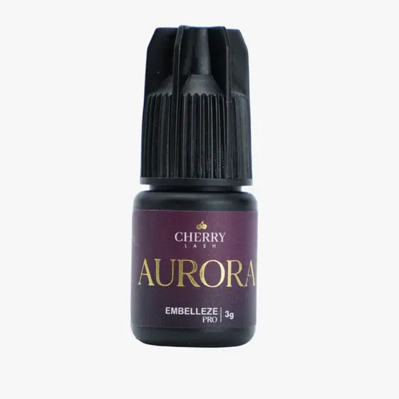 Cola Adesivo Aurora Cherry Lash Embelleze PRO Extensão de Cílios