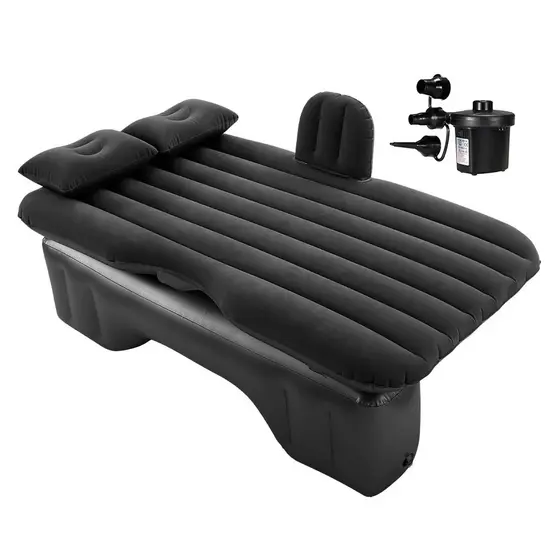 🚗💙 Colchão Inflável Automotivo com Bomba e Travesseiros – Ideal para Viagens Longas!