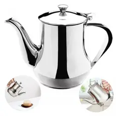 Bule De Inox Para Café Cha 280/420/550ml Cafeteira Portátil Leiteira Multiuso