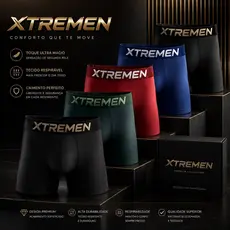Kit 10 cuecas box boxer lisa NR Do P ao GG3