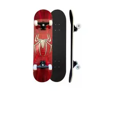 Skate Iniciante Completo Esqueite Desenho Skat Spider Aranha