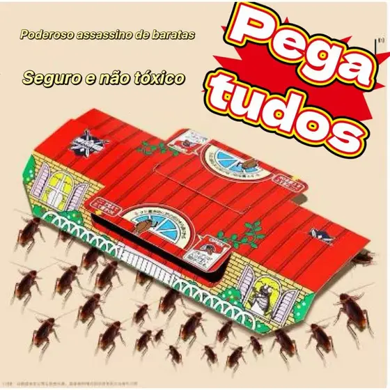 Kit COM 5 PCS Armadilha Para Baratas/PEGA TUDOS BARATAS
