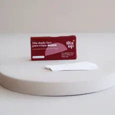 Kit 18 Fita Dupla Face Segura Decote Para Roupa e Corpo Fita UP