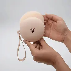 Case Protetor De Silicone 8cm Para Protetores Seios Fita Up agora é Toda Up