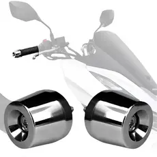 Par Peso De Guidao Pezinho Pcx 150 Titan Cromado Universal