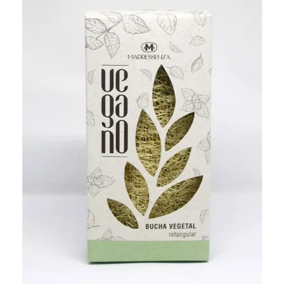 BUCHA VEGETAL RETANGULAR VEGANO MADRESSENZA