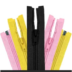 Ziper Destacavel Nylon n°5 - 70cm ou 75 CM - Unidade
