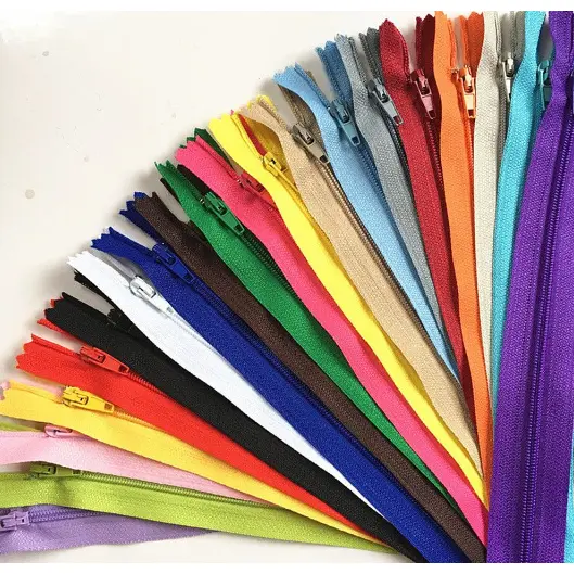 Zíper Nylon Fixo 30 Cm – Unidade