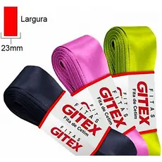Fita de cetim - Gitex - Face simples - N°5 - 22mm x 10m