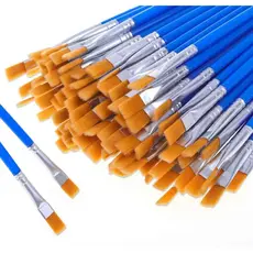 Kit 6,12,18 ou 24pcs Conjunto De Pincéis Para Pintura Pincel Acrílicos, Óleo Aquarela Guache Tecido
