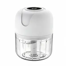 Mini Processador Triturador Sem Fio Elétrico 250ML De Alimentos Para Legumes Alho Gengibre Espremedor De Alho