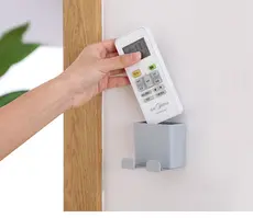 2 Conjuntos Suporte Para Controle Remoto PráTico / Porta-Controle De Smart TV Para Parede De Casa
