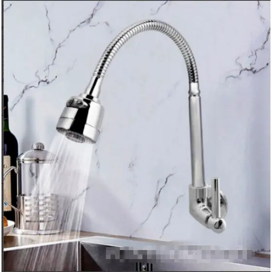 Torneira GiratóRia Para Parede Embutida  Design úNico E Atraente Excelente Escolha Para Cozinha
