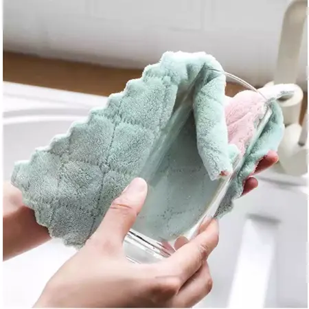 Pano De Limpeza Alta Qualidade Pano Super Absorvente Microfibra Para Toalha De Limpeza Doméstica Limpar De Cozinha