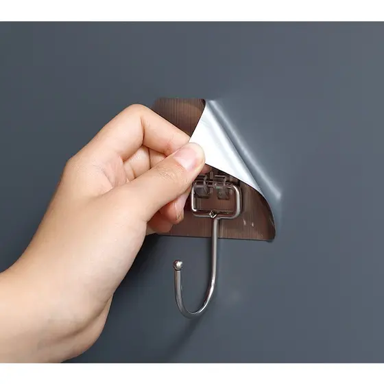 Gancho Adesivo Parede Multi Funcional Autocolante Casa Cozinha Quarto Banheiro Organizado Gancho Adesivo Gancho