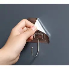 Gancho Adesivo Parede Multi Funcional Autocolante Casa Cozinha Quarto Banheiro Organizado Gancho Adesivo Gancho