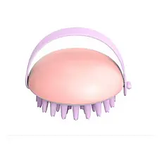 Escova Massageadora Relax para Banho PET com Alça Ajustável e Cerdas de Silicone