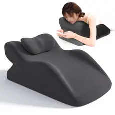 Travesseiro Almofada Ergonômica Confortavel Para Descanso E Leitura Confortável